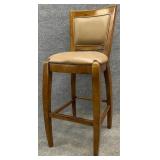 Modern Barstool with Stretcher Base