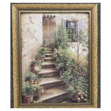 Framed French Doorway Art