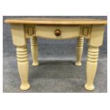 Chunky One Drawer End Table