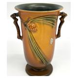 Roseville Pinecone Brown 9.7-7 ' Flared Vase