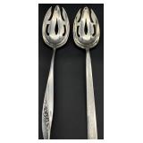 2 Gorham Sterling Silver Pierced Spoons