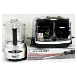 3pc Small Kitchen Appliances & Electric Knife
