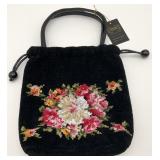 Vintage Feiler Chenille Tapestry Bag