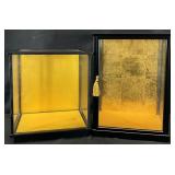 2 Asian Glass Display Cases