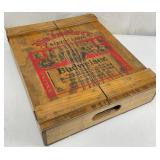 Vintage Budweiser Wooden Display Crate Cabinet
