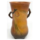 Roseville Pinecone Brown 480-7 ' Vase