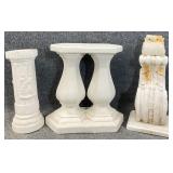3 Architectural Column Stands & Corbel