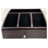 Dresser Valet Cellphone Jewel Box Storage