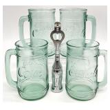 Coca Cola Mugs & Bottle Opener