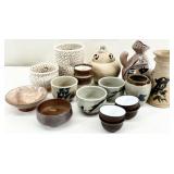 Vintage Japanese Pottery Group