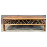 Ficks Reed Rattan Coffee Table
