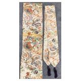2pc Japanese Silk Brocade Table Runners