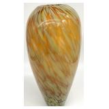 15 ' Tall Swirl Art Glass Vase