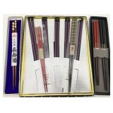 Vintage Asian Lacquered Chopsticks