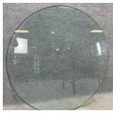 48 ' Round Beveled Glass Table Top