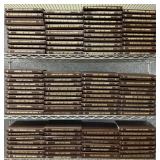 Set of 105 Louis L'Amour Bantam Leatherette Books