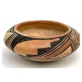 Unsigned Hopi Native American Pottery Bowl