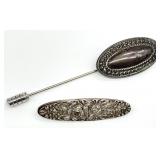 Stieff Repousse & Towle Sterling Silver Brooches