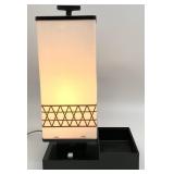 Vintage Japanese Lantern Style Desk Lamp