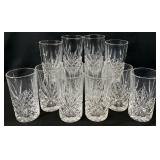 12 Godinger Dublin Crystal Highball Glasses