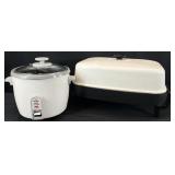 Kitchen Electric Skillet & Rice Cooker