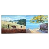 2 Signed Original Paintings