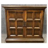 Two Door Mahogany Hall Console