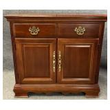 American Drew Cherry Flip Top Server