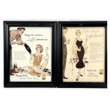 2pc Vintage Pepsi Cola Print Advertisements