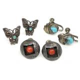 3pr Southwest Style Earrings
