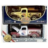 2pc Vintage Pepsi Diecast Delivery Trucks