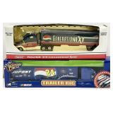 2pc Vintage Pepsi Diecast Semi Trucks