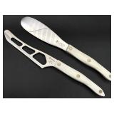 2pc Cutco Cheese Knife and Spreader Spatula