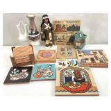 Southwestern Sandstone Art Tiles, Pottery & More