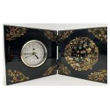 Japanese Lacquerware Folding Table Clock