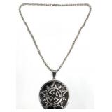 Taxco Mexico Sterling Silver Necklace & Pendant