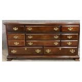 Mahogany Triple Dresser