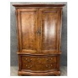 Thomasville Burl Accented Armoire
