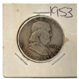 1953 Franklin Half Dollar