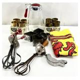 Vintage Kitchen Syrup Bottle, Hand Mixers & More