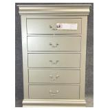 New Silver Chest of Drawers