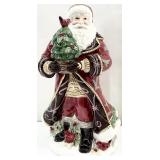 Fitz and Floyd Chalet Holiday Musical Santa