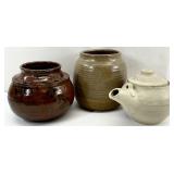 3 North Carolina Artist Pottery Vessels