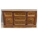 Breakfront Regency Style Credenza