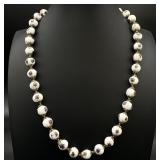 Vintage Millefiori Venetian Glass Bead Necklace