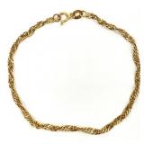 Italian 14K Gold Bracelet