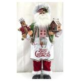 39in Baker Santa Figurine Decoration