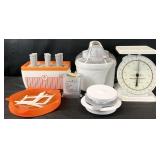 Pampered Chef Ice Cream Maker & More