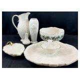 6pc Lenox Chip & Dip, Vases & More
