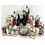 Group Santa Figurines